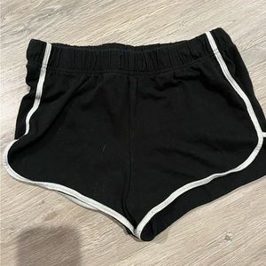 Black pj shorts